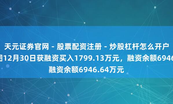 天元证券官网 - 股票配资注册 - 炒股杠杆怎么开户 百奥赛图12月30日获融资买入1799.13万元，融资余额6946.64万元