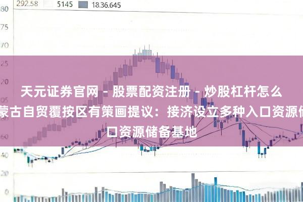 天元证券官网 - 股票配资注册 - 炒股杠杆怎么开户 内蒙古自贸覆按区有策画提议:接济设立多种入口资源储备基地